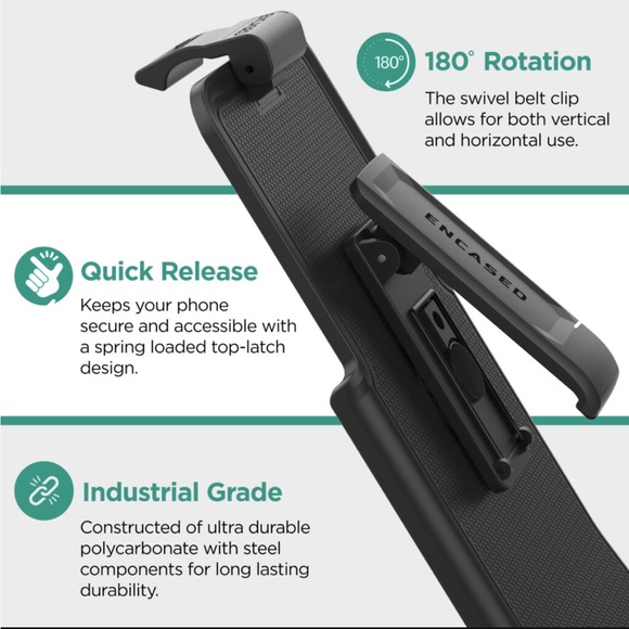 Encased iPhone 7 Plus Belt Clip - Picture 6 of 8
